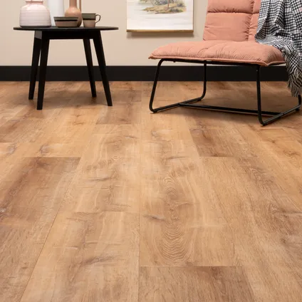 Carrelage sol intérieur imitation parquet bois posé à Saint-André