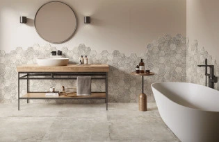 Carrelage salle de bain Saint-Louis