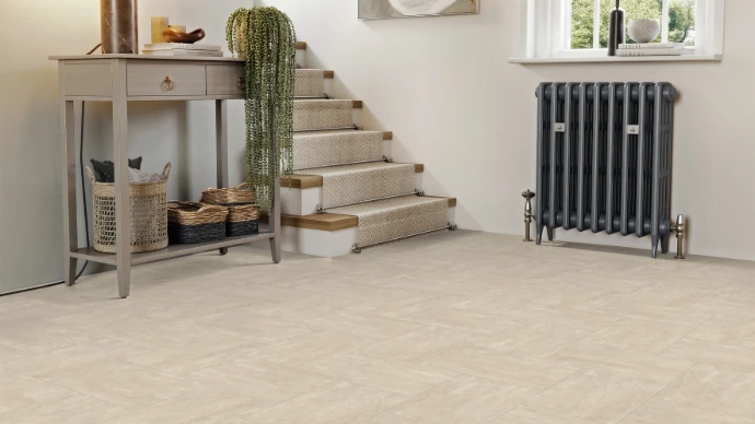 LVT en dalles imitation pierre