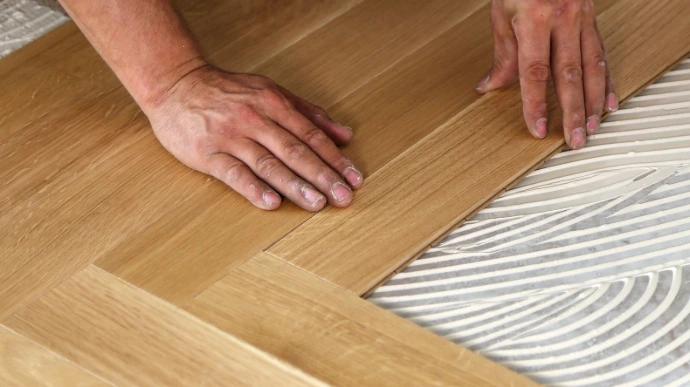 Pose de parquet à Le Tampon