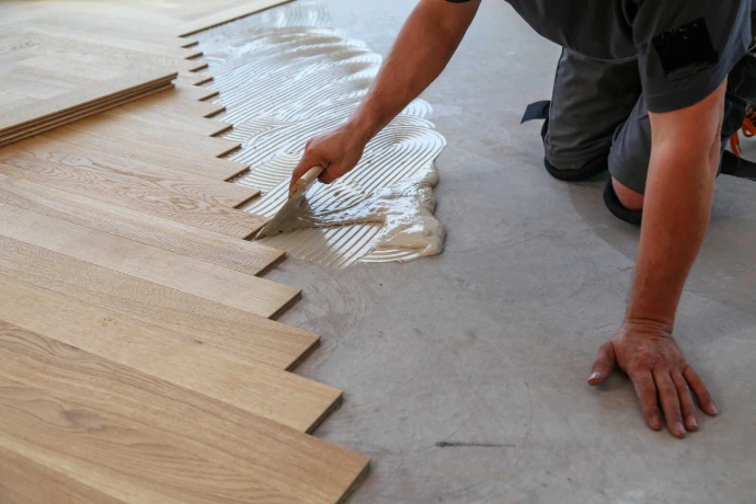 Pose de parquet à Saint-Louis