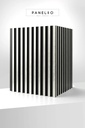 Panneau mural - Monet Silver Black.svg