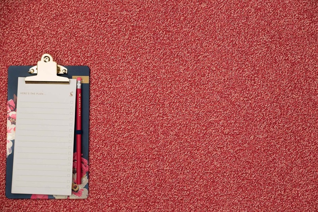 Moquette résidentielle Balsan Centaure Deco - Rouge