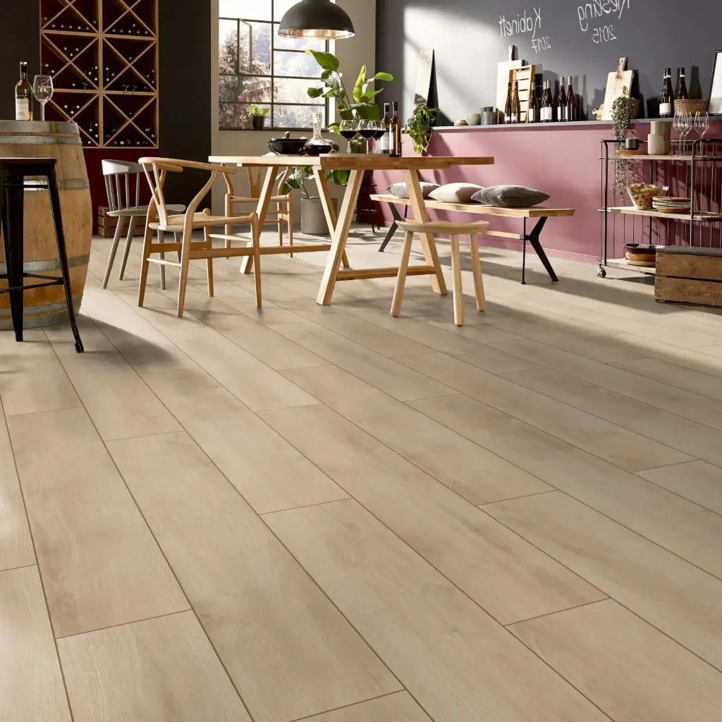 Sol stratifié Expert Click Chêne summer nature - Standard Plus 