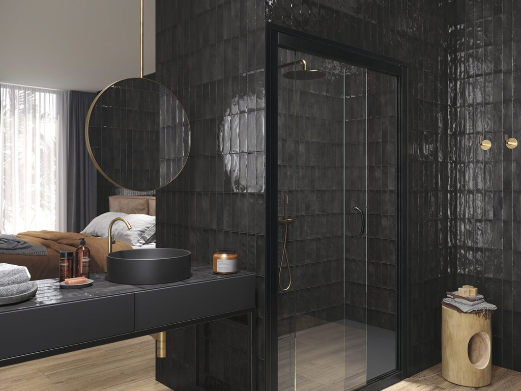 Faïence Seville Black - 6,5x20 cm 