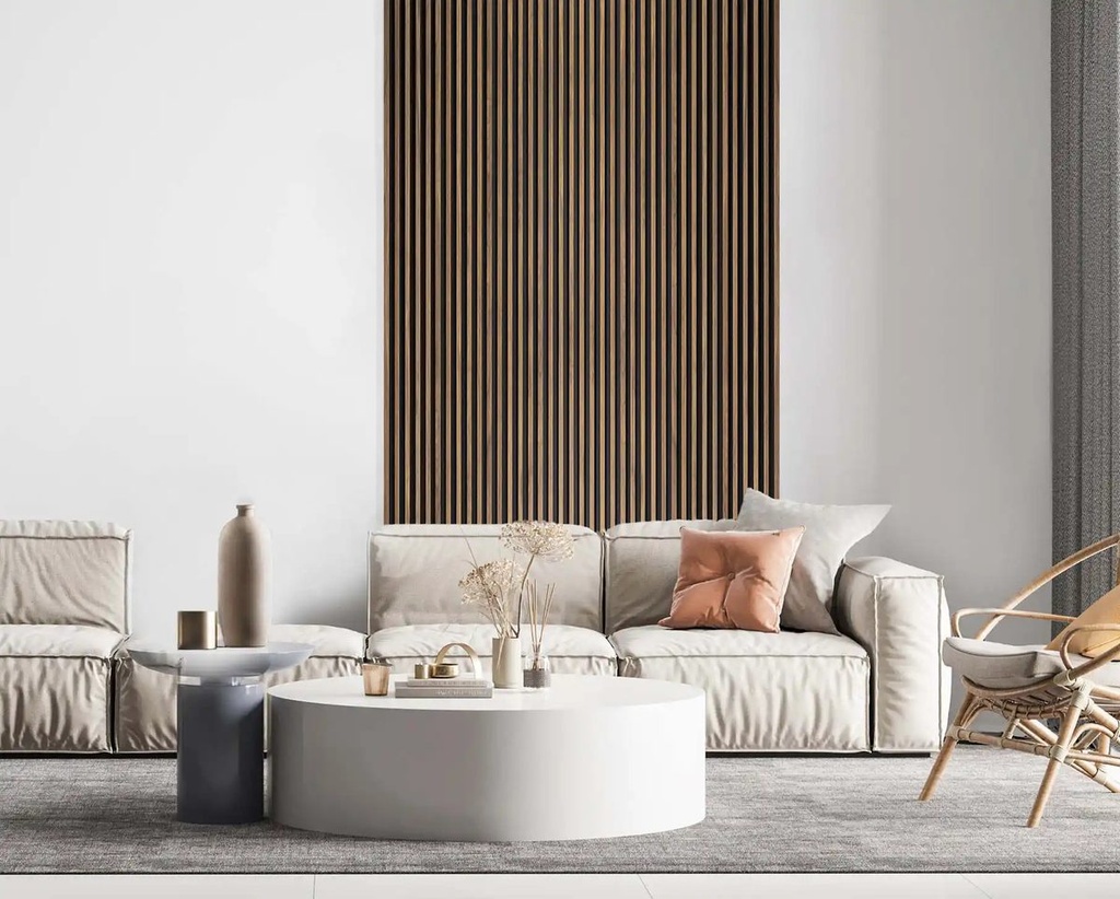 Panneau mural/acoustique - Da Vinci Oak Gold Black