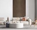 Panneau mural/acoustique - Da Vinci Oak Gold Black