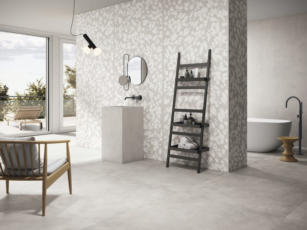 Carrelage Work B Bianco - 120x120 cm  