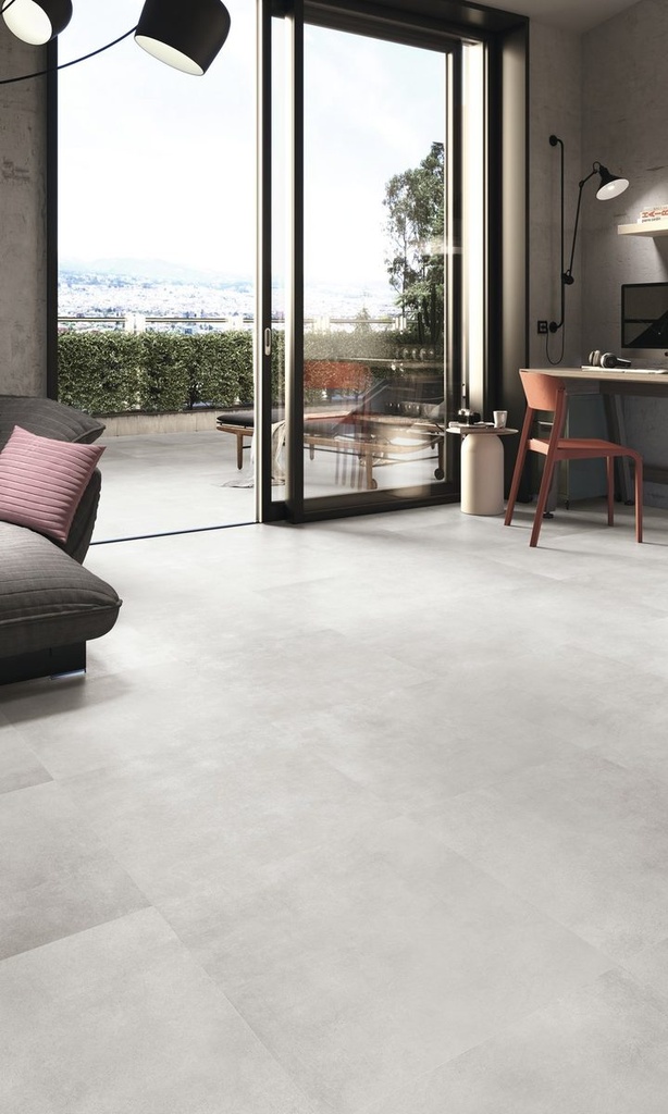 Carrelage Work B Bianco - 60x60 cm (antidérapant)