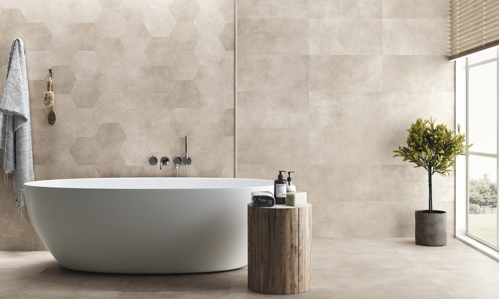 Carrelage Work B Taupe - 60x60 cm  