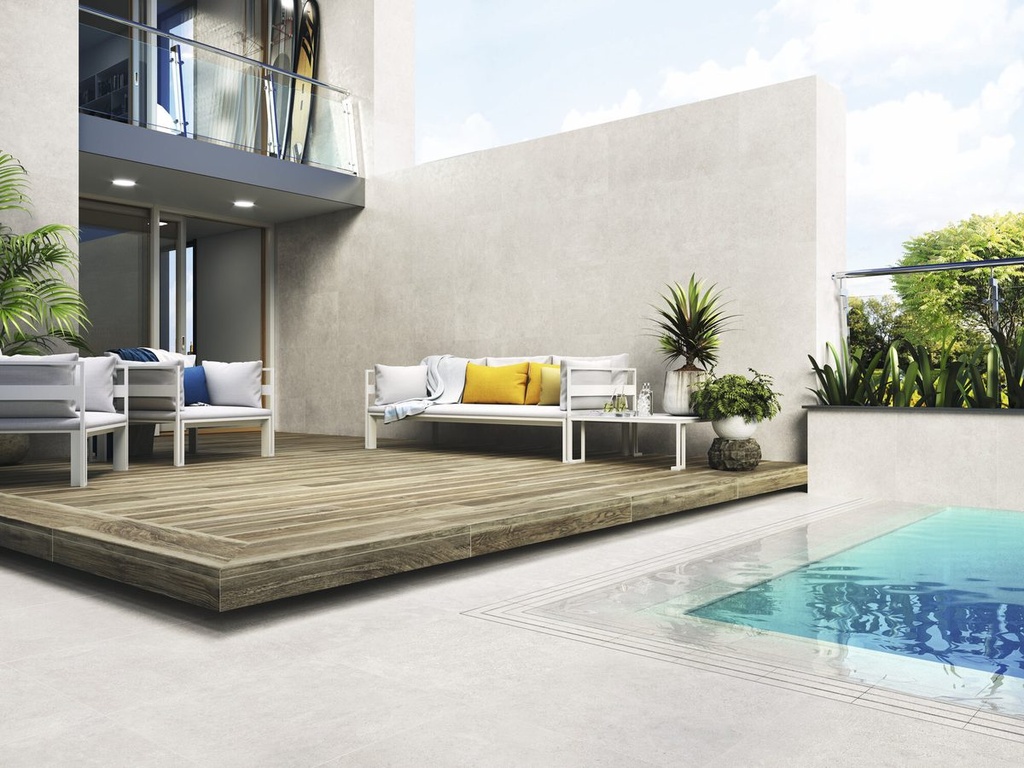 Carrelage Wabi Bianco Lapatto - 30x60 cm   