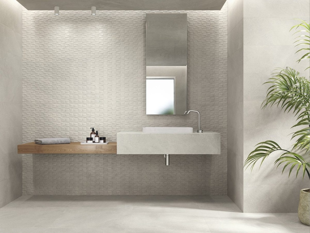 Carrelage Burlington Pearl - 75x75 cm (antidérapant)