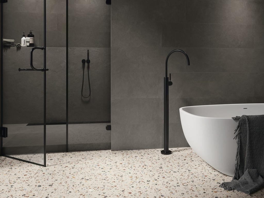 Carrelage Argillae Fumo rect - 60x120 cm  (antidérapant)