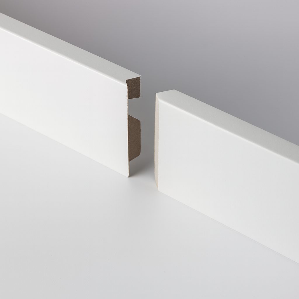 Plinthe MDF bord droit