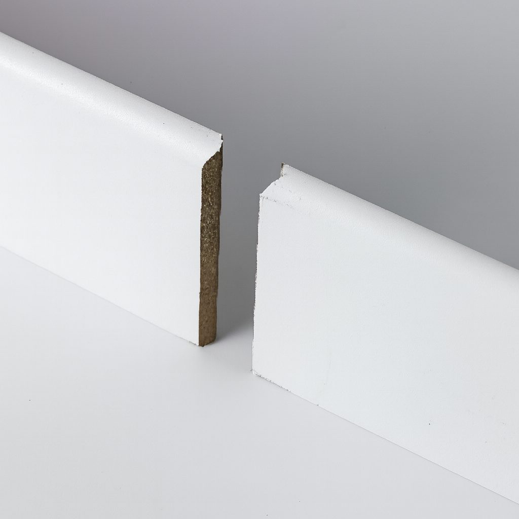 Plinthe MDF bord rond