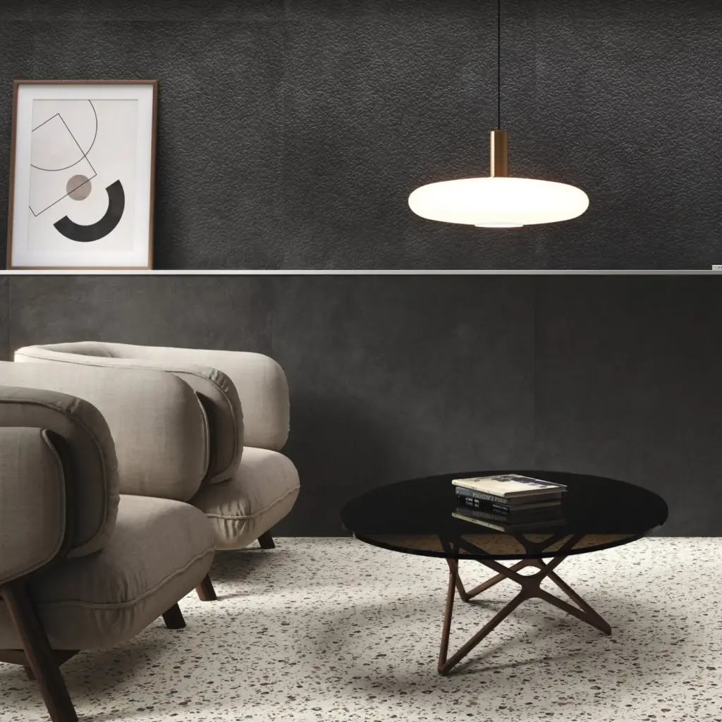 Carrelage Argillae Nocta rect - 60x60 cm   